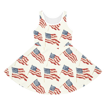 Waves of Freedom Girls Sundress