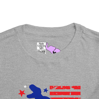 Patriotic T-Rex Toddler Tee