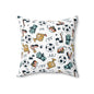 Little Soccer Legends Throw Pillow