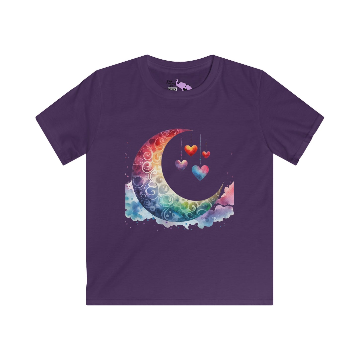 Moon in Love Youth Softstyle Tee