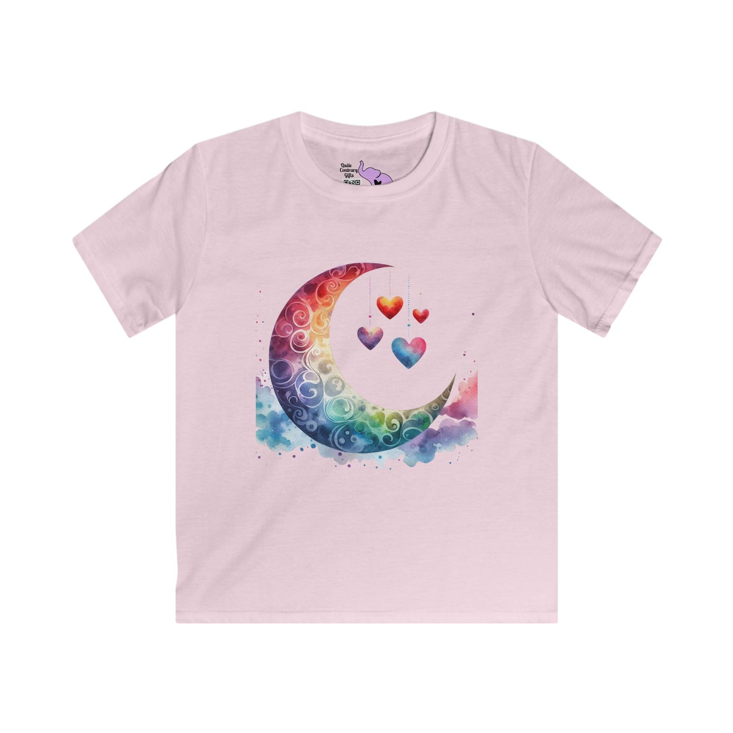 Moon in Love Youth Softstyle Tee