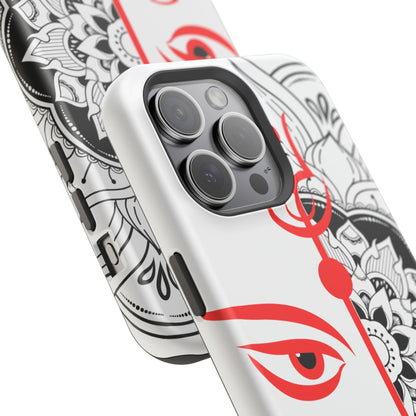 Goddess Durga Mata w/Manala MagSafe® Compatible Tough Case for iPhone