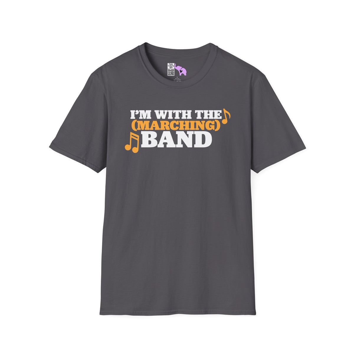 I'm With The (Marching) Band Adult T-shirt