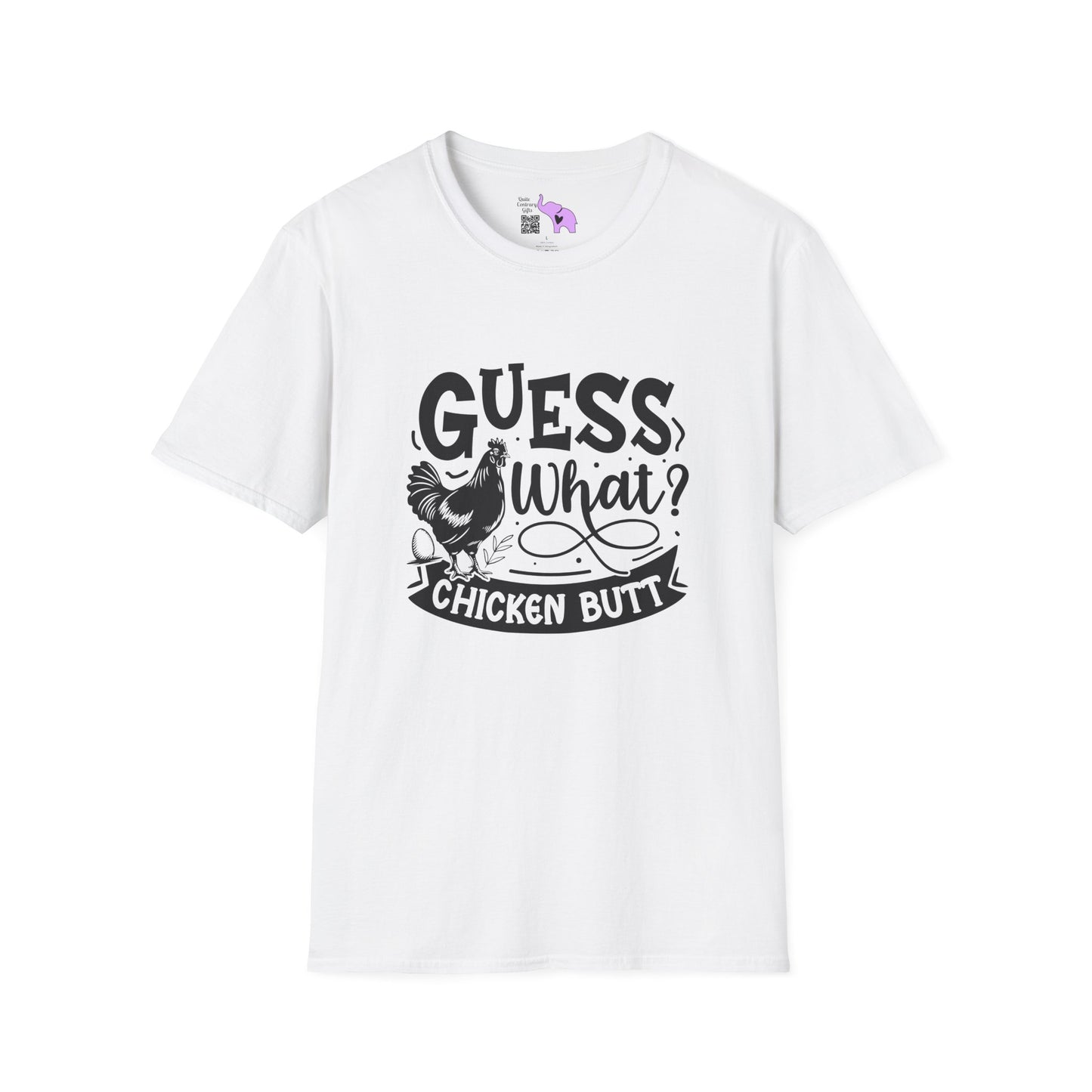 Guess What? Chicken Butt Adult T-shirt