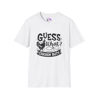 Guess What? Chicken Butt Adult T-shirt