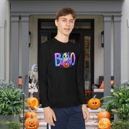 Pastel Boo Youth Long Sleeve Tee