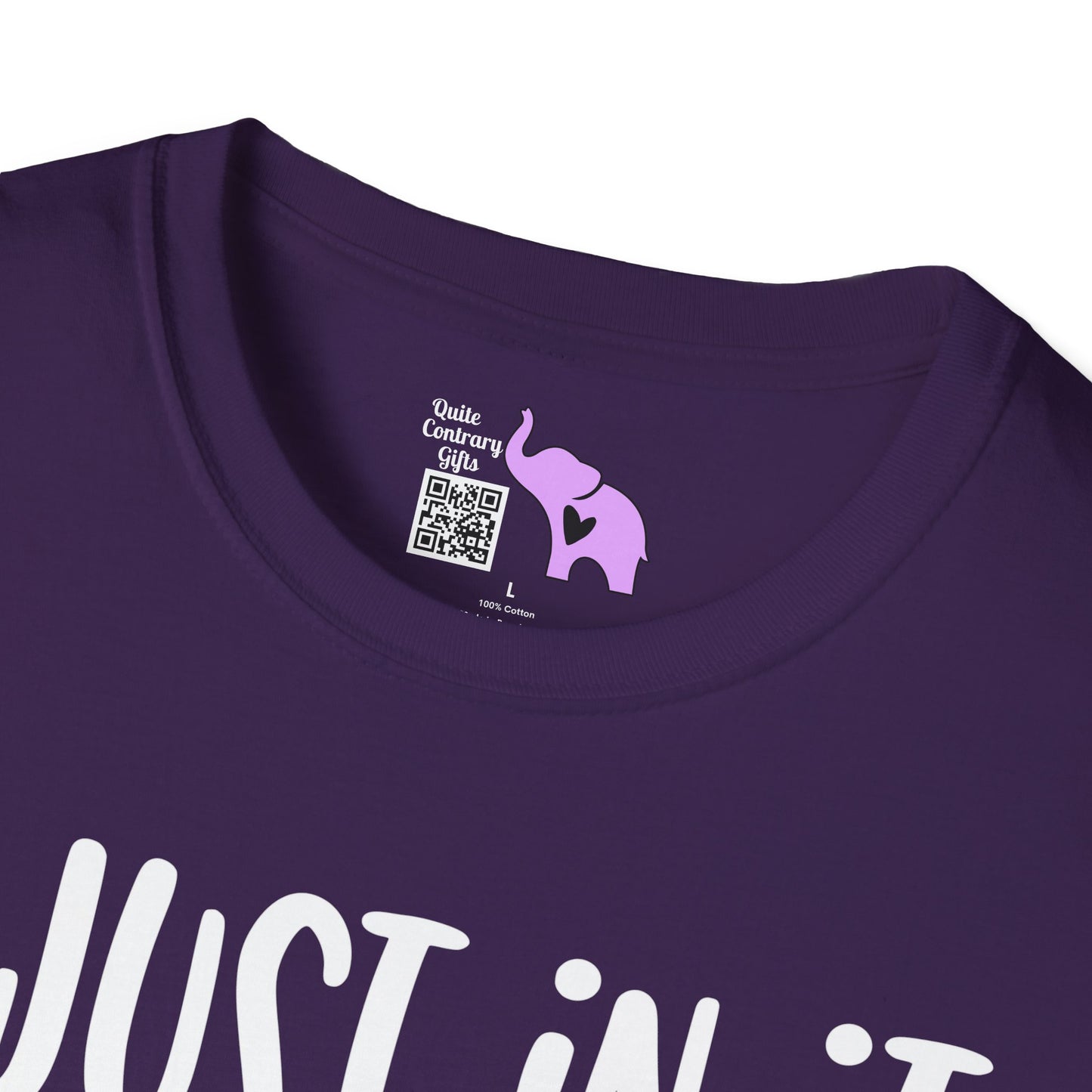 Just In It For The Parking (Wheelchair User) Adult T-shirt