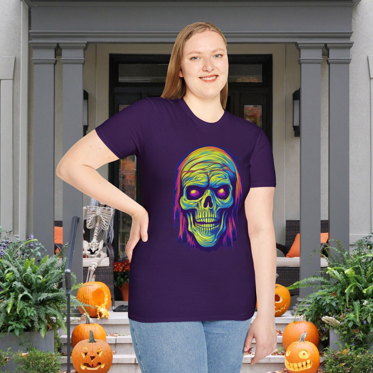Creepy Zombie Adult T-shirt
