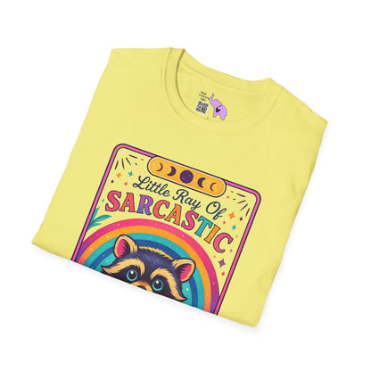Little Ray of Sarcastic Sunshine Adult T-shirt