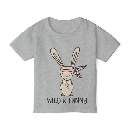 Wild & Funny (Bunny) Heavy Cotton™ Toddler T-shirt