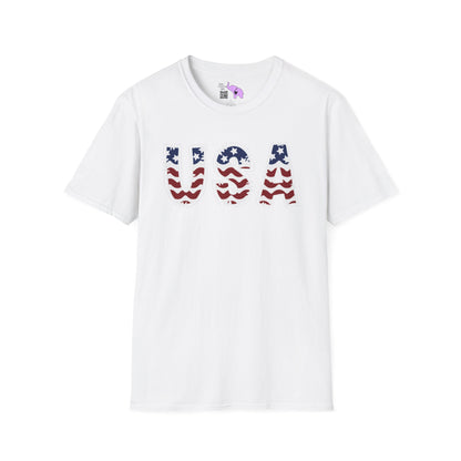 USA in Style Adult T-shirt