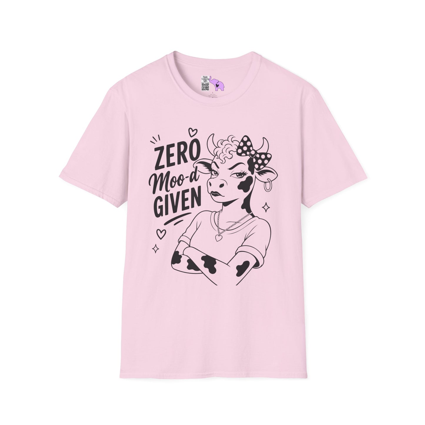 Zero Moo-d Given Adult T-shirt