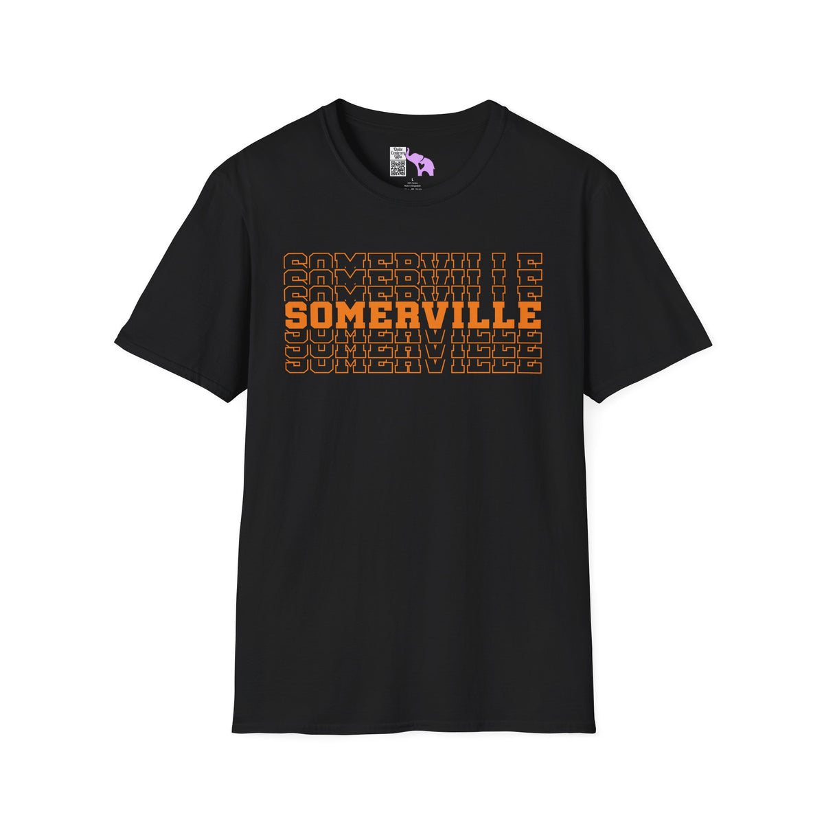 Somerville (Stacked) Adult T-shirt