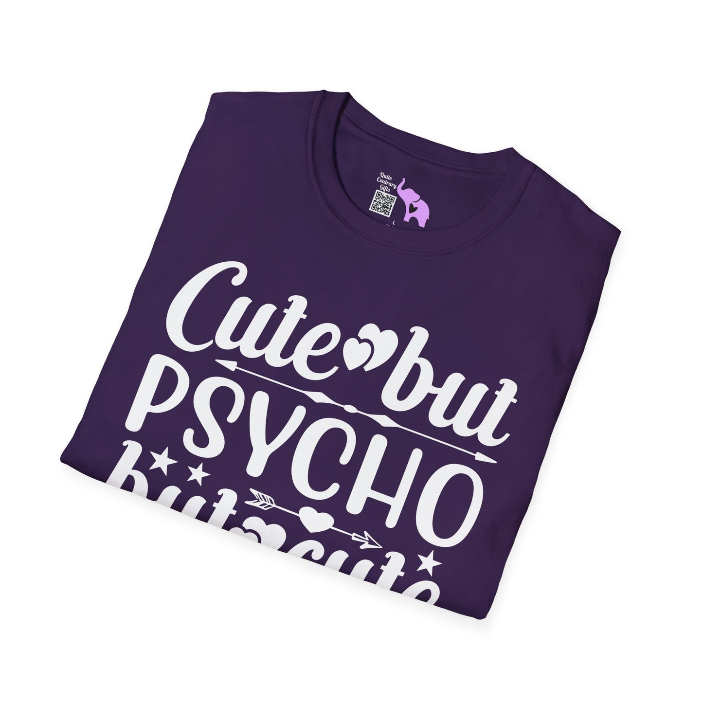 Cute But Psycho But Cute (2) Adult T-shirt