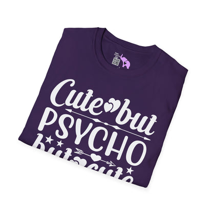 Cute But Psycho But Cute (2) Adult T-shirt
