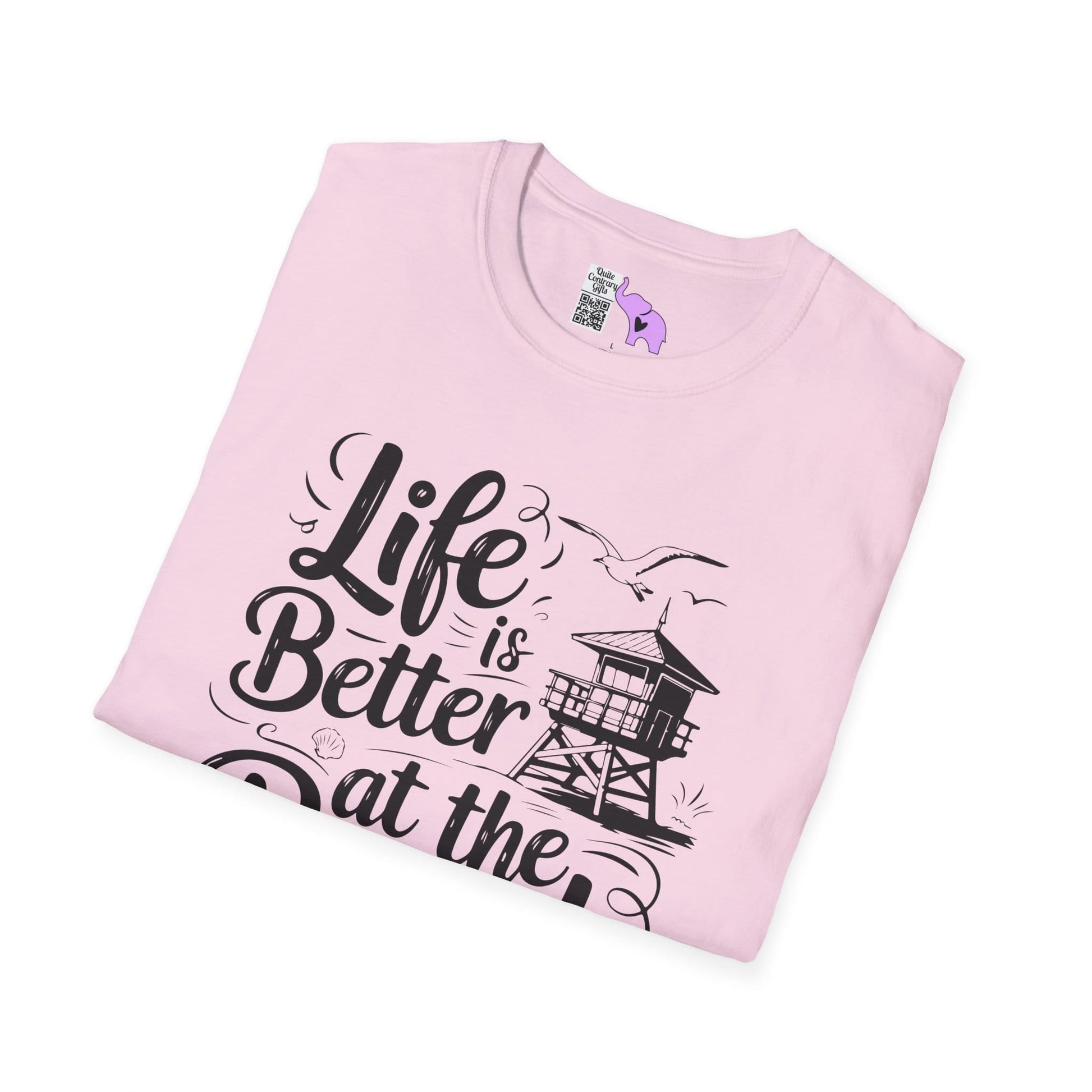 Life is Better At The Beach Adult T-shirt