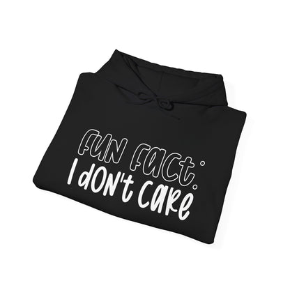 Fun Fact I Don't Care Adult Heavy Blend™ Hoodie