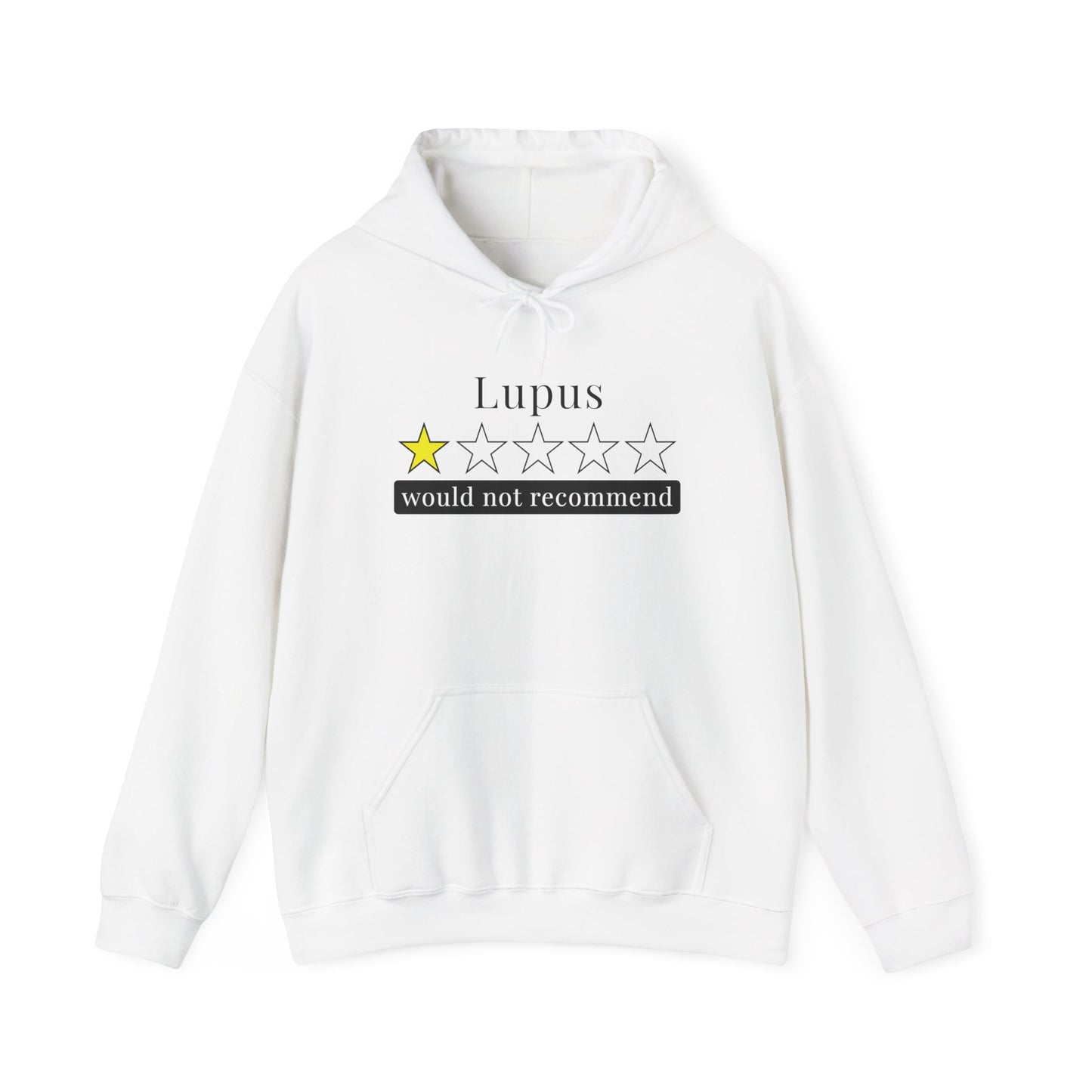 Lupus 1 Star Would Not Recommend Heavy Blend™ Hooded Sweatshirt