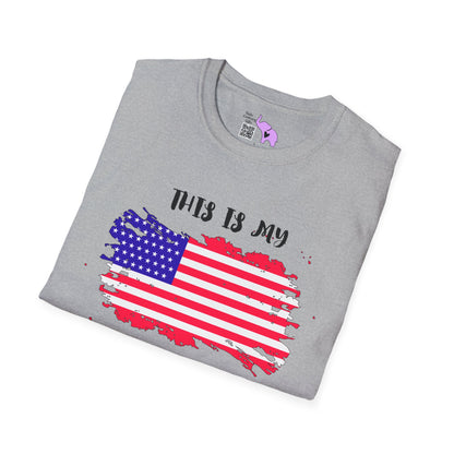 This is My Pride Flag American Flag T-shirt