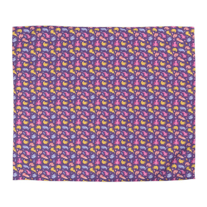 Axolotl Adventures Microfiber Duvet Cover