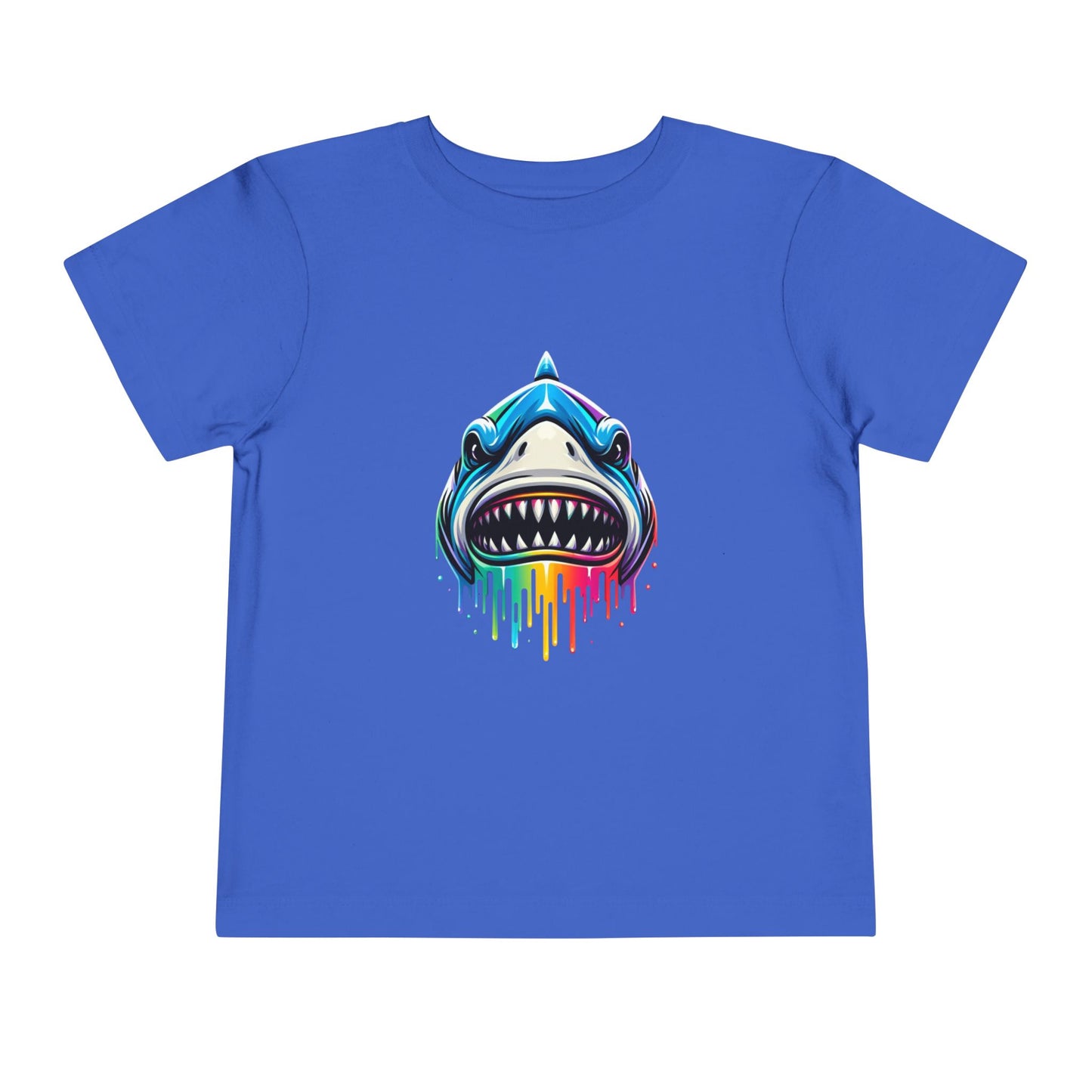 Colorful Shark Toddler Tee