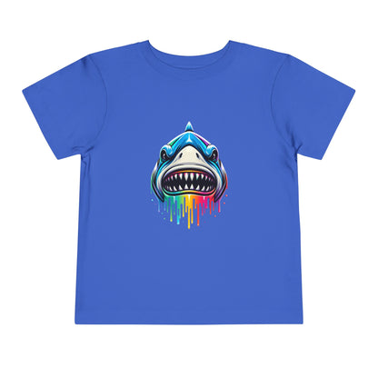 Colorful Shark Toddler Tee