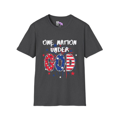 One Nation Under God Adult T-shirt