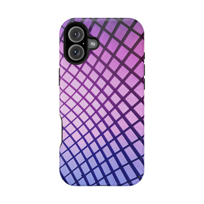 Midnight Mist Mosaic MagSafe® Compatible Tough Case for iPhone