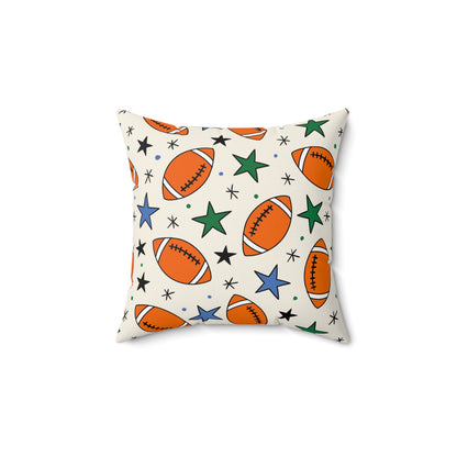 Touchdown Stars Throw Pillow