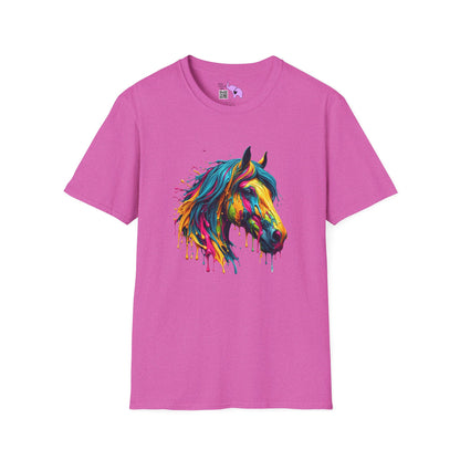 Colorful Horse Adult T-shirt
