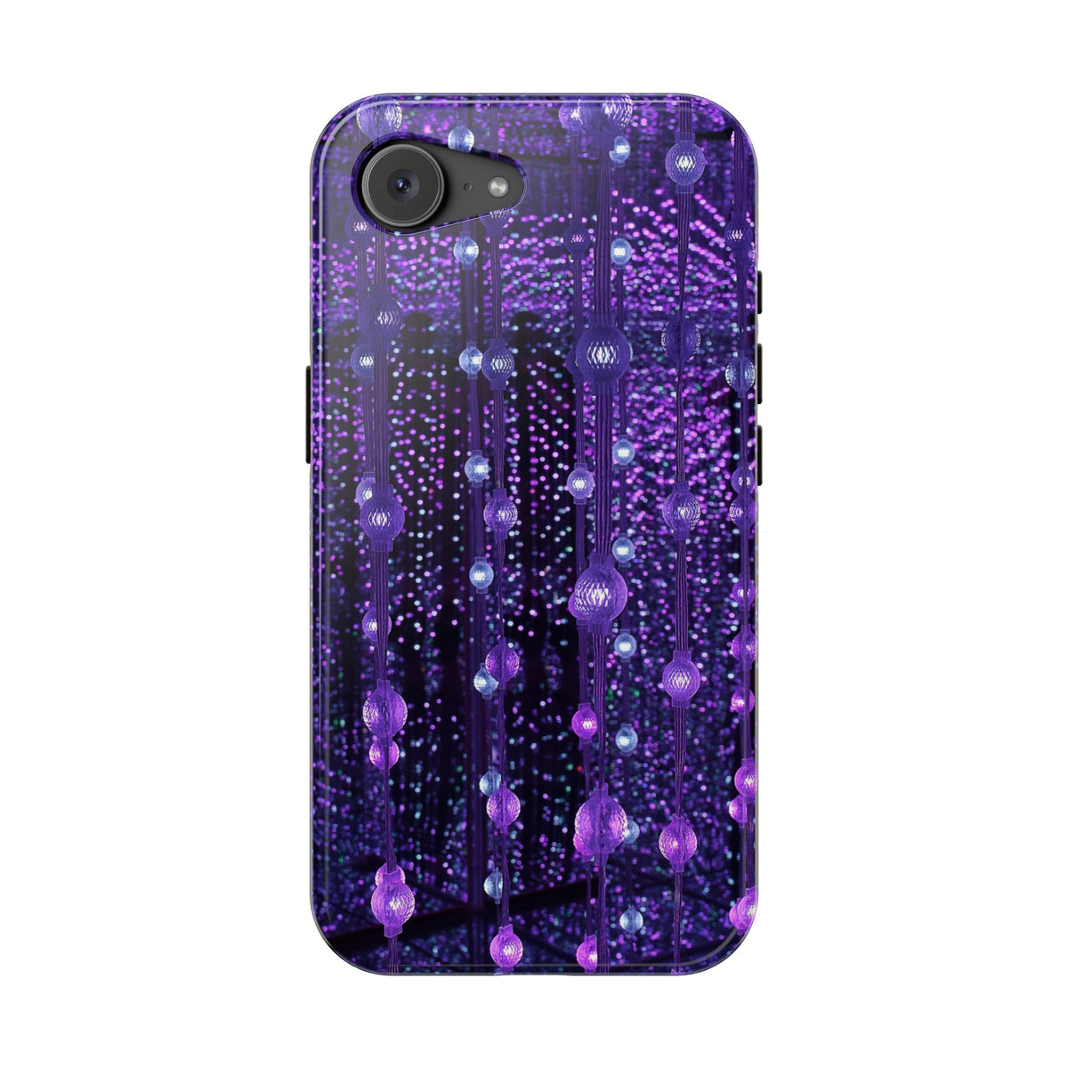 Purple Raindrops MagSafe® Compatible Tough Case for iPhone