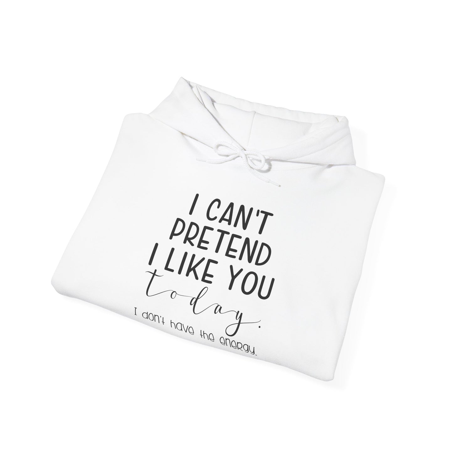 Me Sarcastic? Never Heavy Blend™ Hooded Sweatshirt