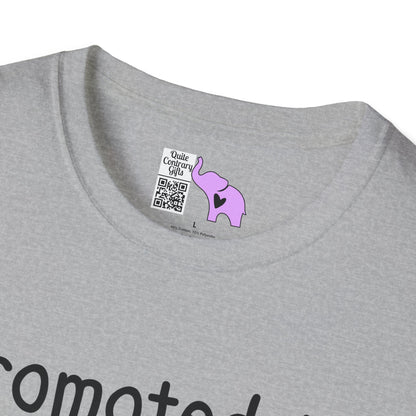 Promoted To Grandma 2027 Adult T-shirt