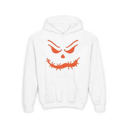 Loopy Jack-O-Lantern Youth Heavy Blend Hoodie