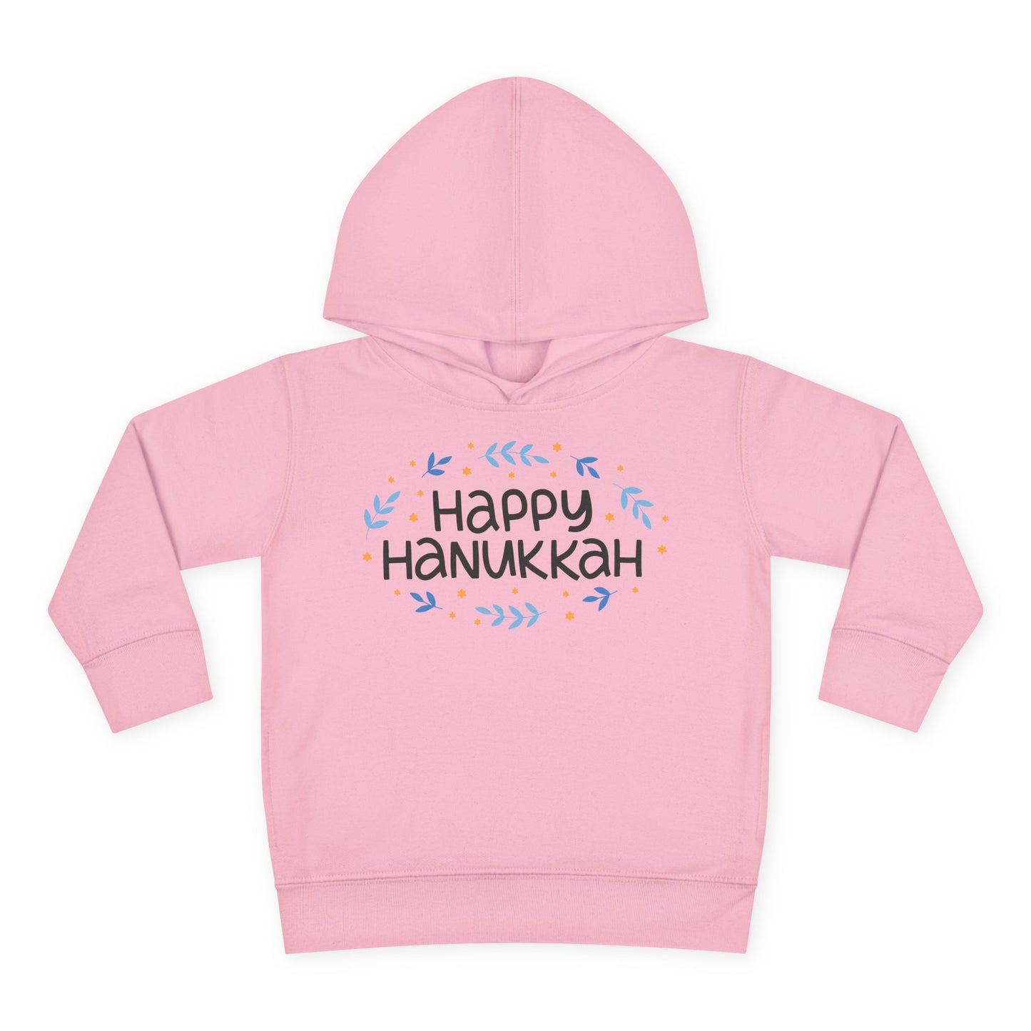 Happy Hanukkah 4 Toddler Pullover Fleece Hoodie