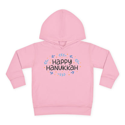 Happy Hanukkah 4 Toddler Pullover Fleece Hoodie