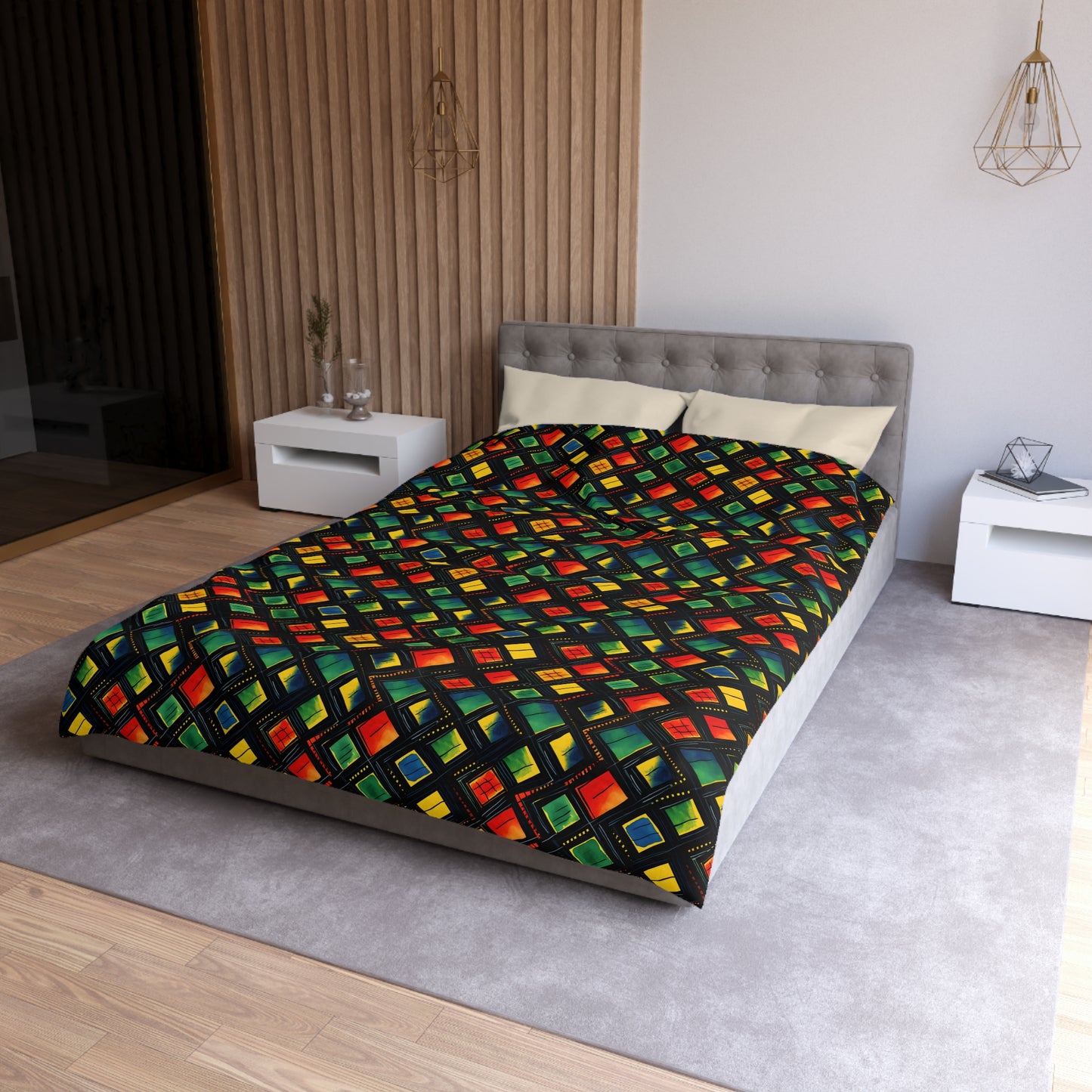 Radiant Purpose Microfiber Duvet Cover
