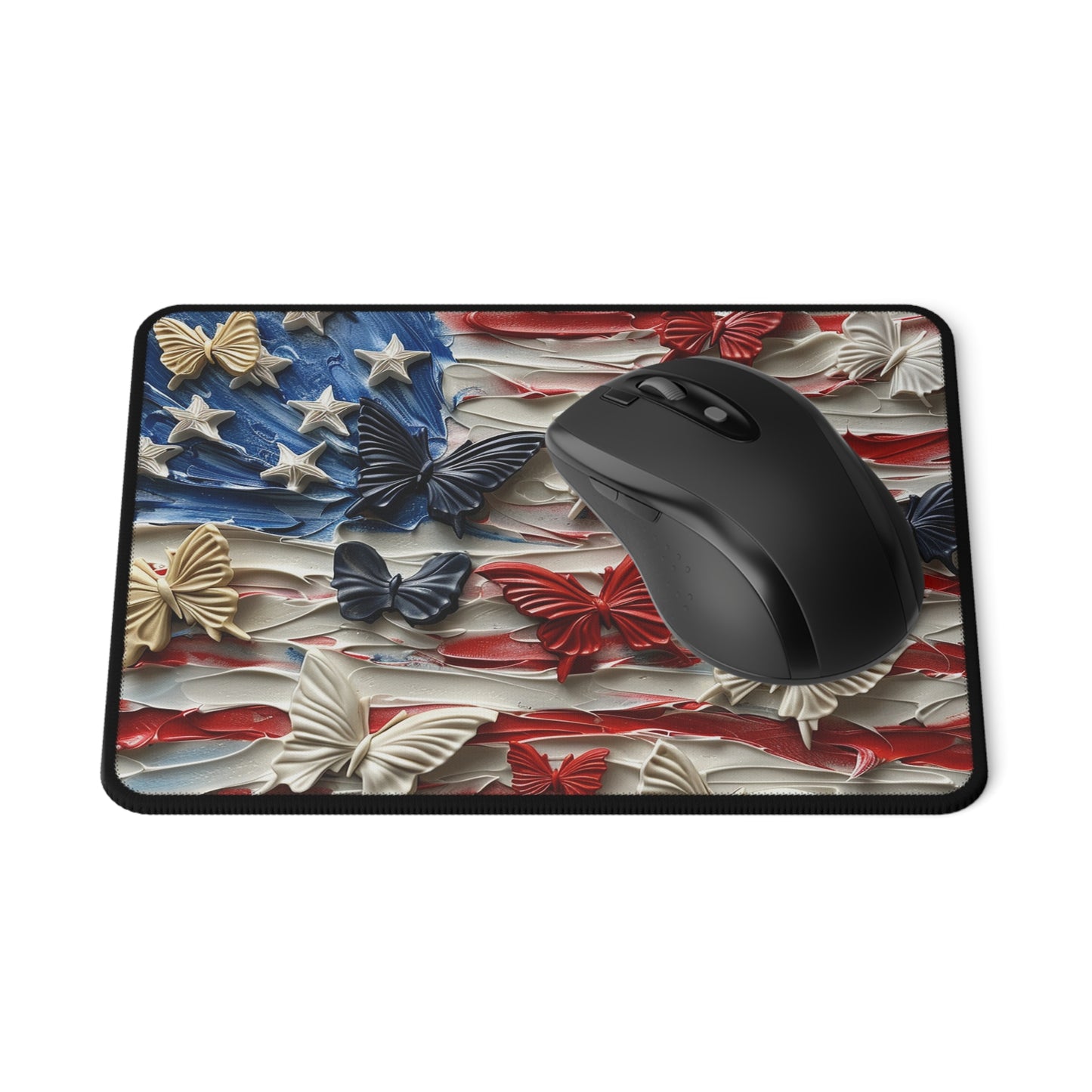 Stars, Stripes, and Wings Non-Slip Gaming Mouse Pad