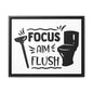 Focus Aim Flush Canvas Wraps, Horizontal Frame