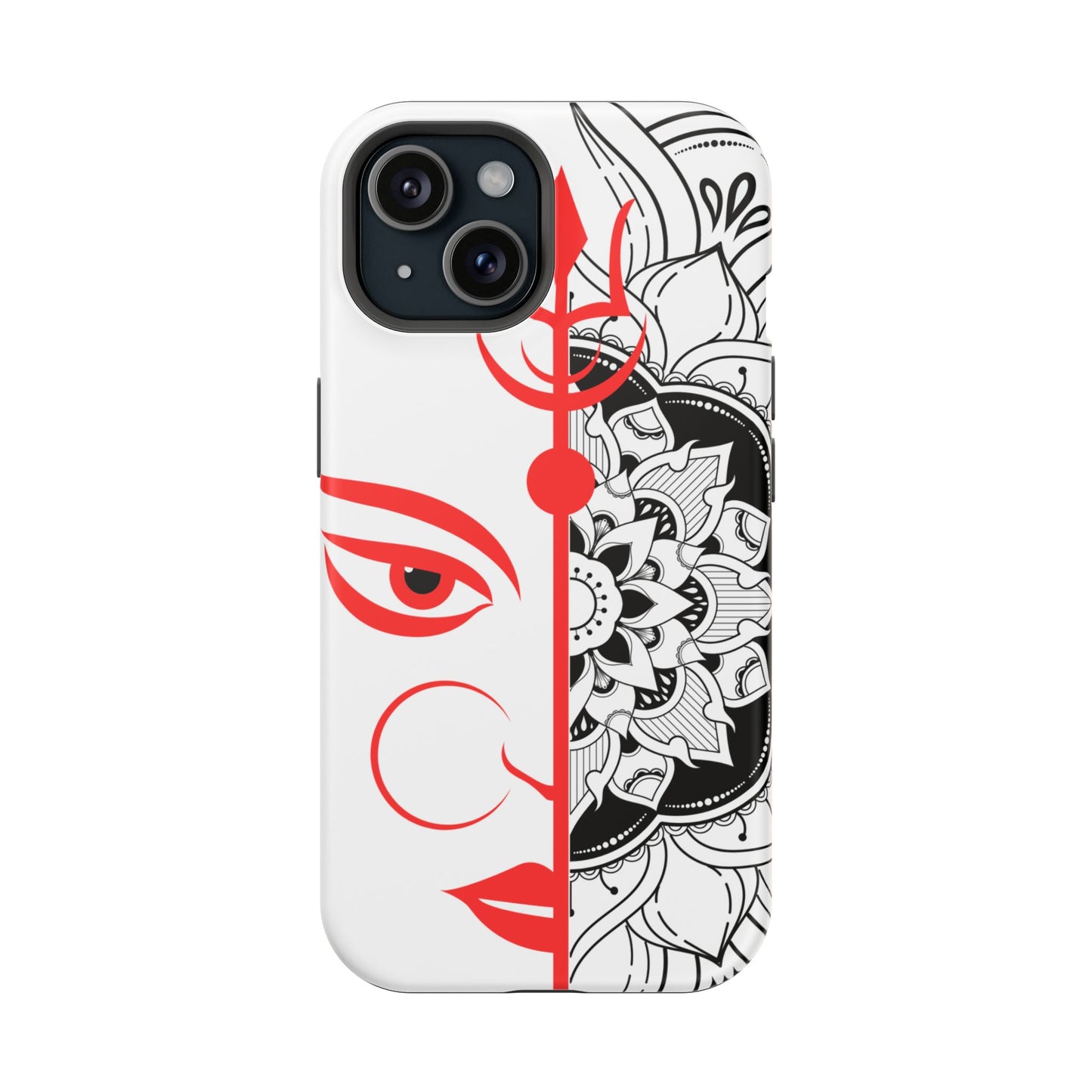 Goddess Durga Mata w/Mandala MagSafe® Compatible Tough Case for iPhone