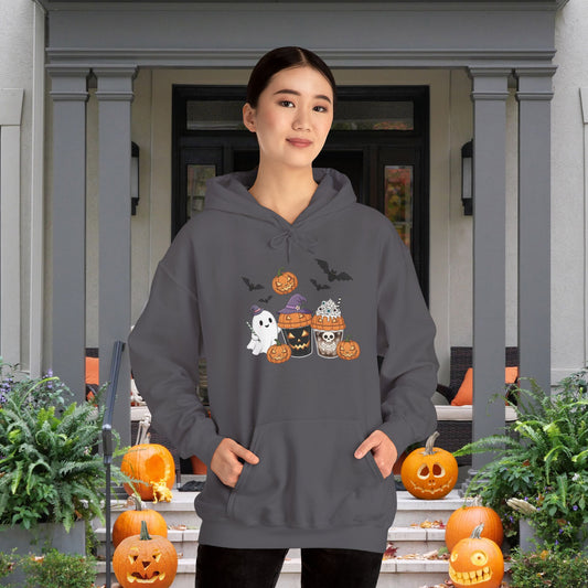 Spooky Latte Heavy Blend™ Hooded Sweatshirt