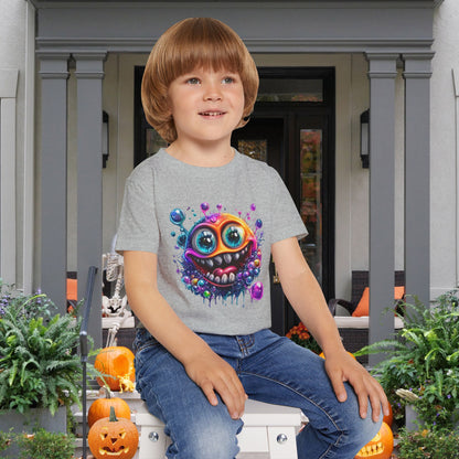 Bubbly Monster Heavy Cotton™ Toddler T-shirt