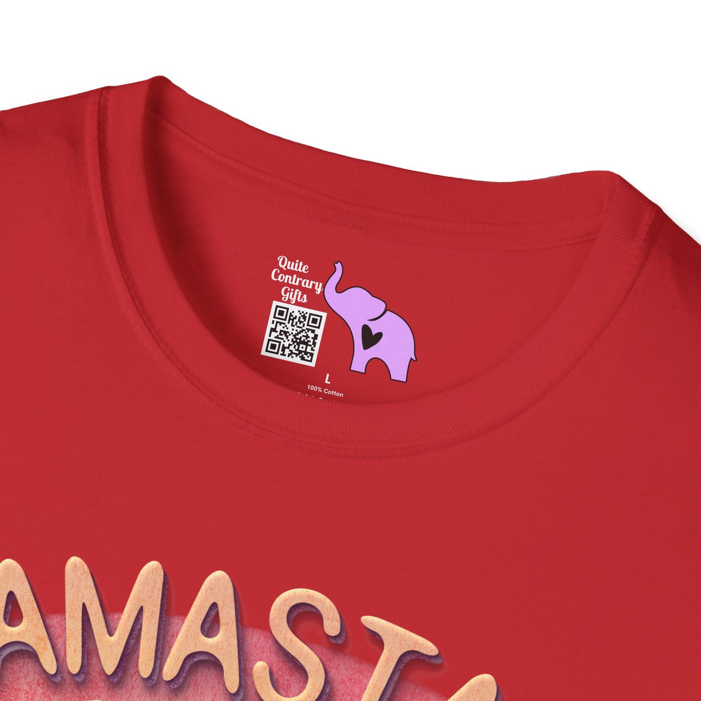 Namastay At Home Adult T-shirt