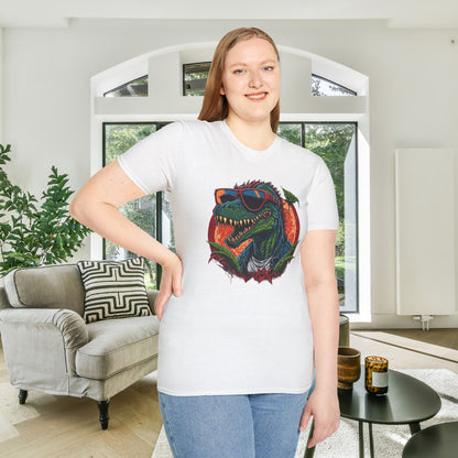 Cool Dinosaur Adult T-shirt