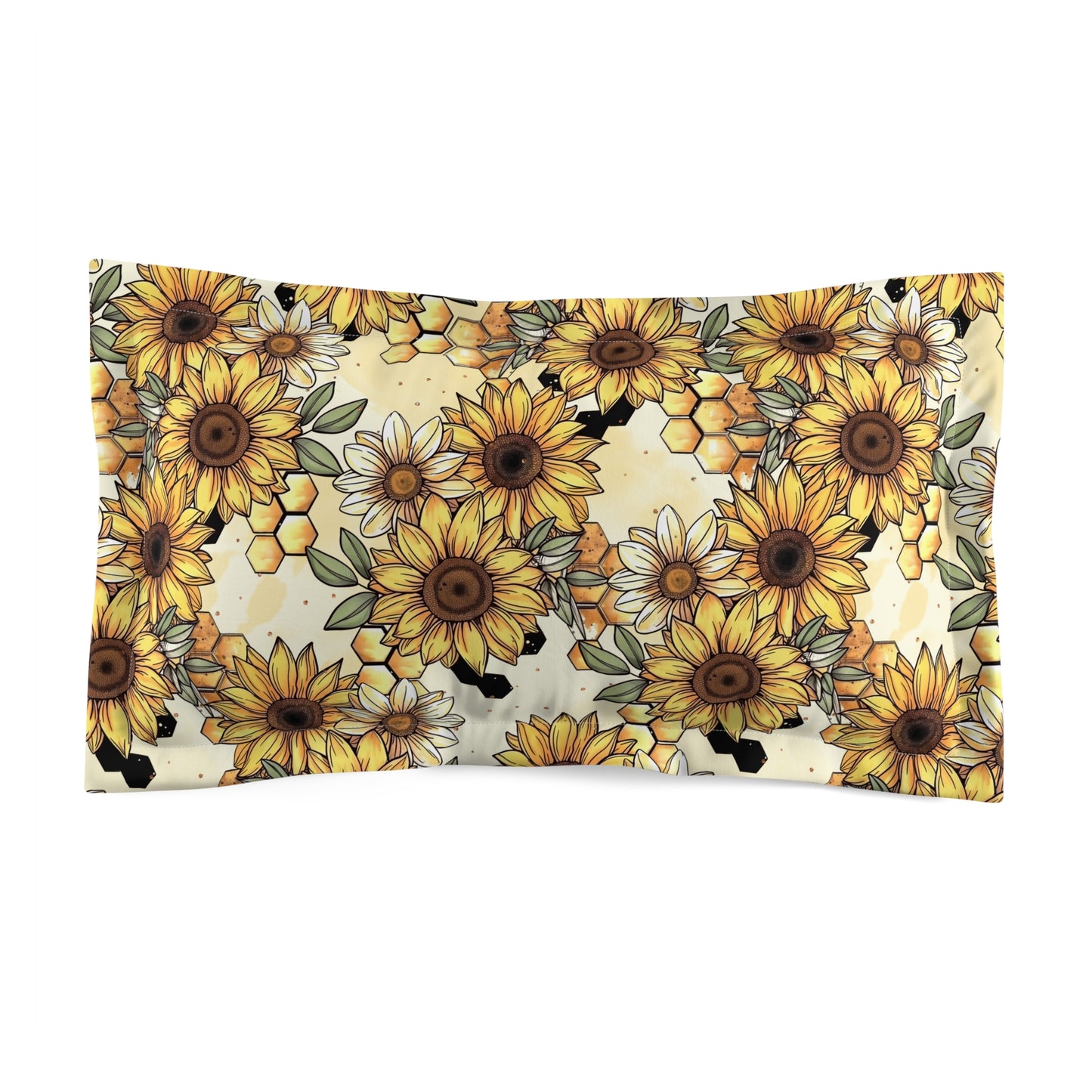Honeycombs & Sunflowers Duvet Bedding Set