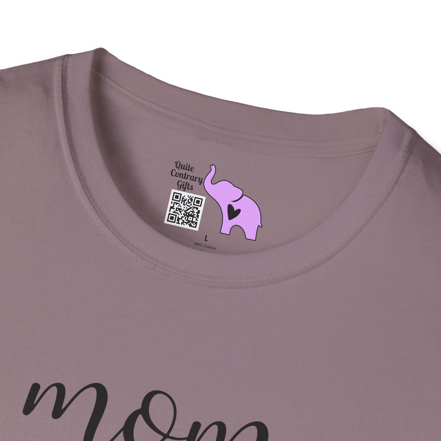 Mom Nutrition Facts Adult T-shirt