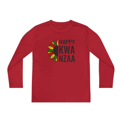 Happy Kwanzaa (Sunflower) Youth Long Sleeve Tee