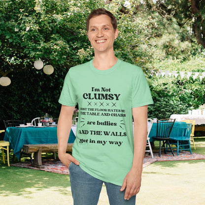 I'm Not Clumsy Adult T-shirt