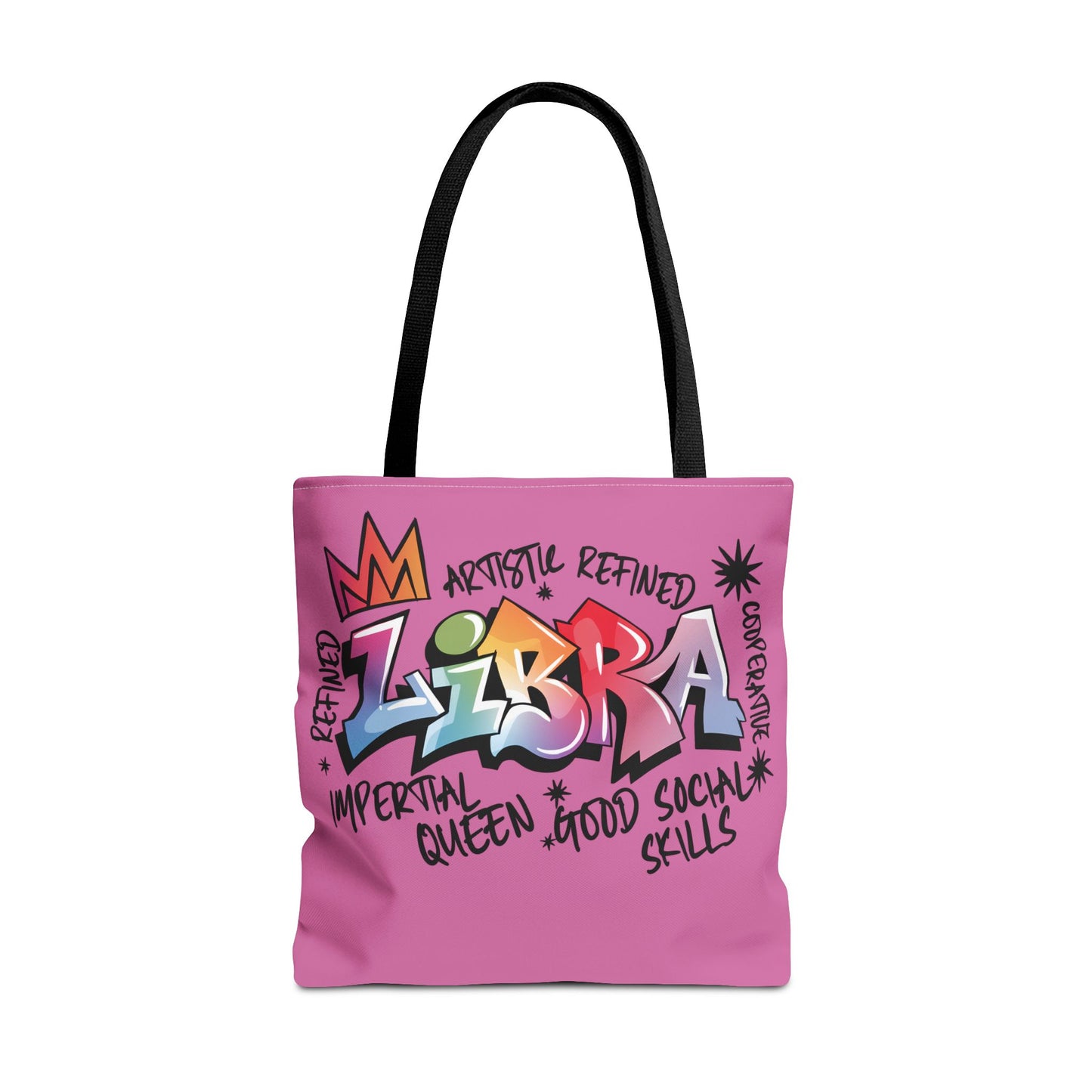 Libra Street Art Canvas Tote Bag