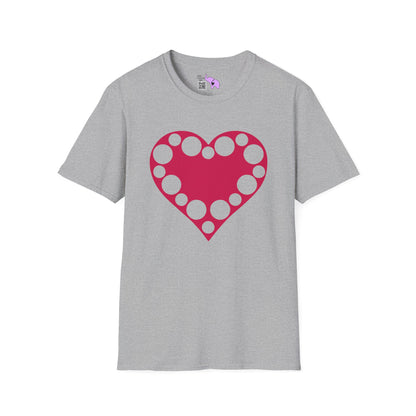 Heart 9 Adult T-shirt